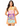 SAMPLE - Orange Iridescent 'Tigers' Tank Dress