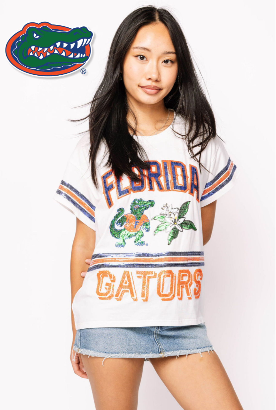 Licensed Sample - Florida Flower Mascot Tee