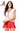 Licensed Sample - White & Crimson Pearl 'A' V Neck Sweater Vest