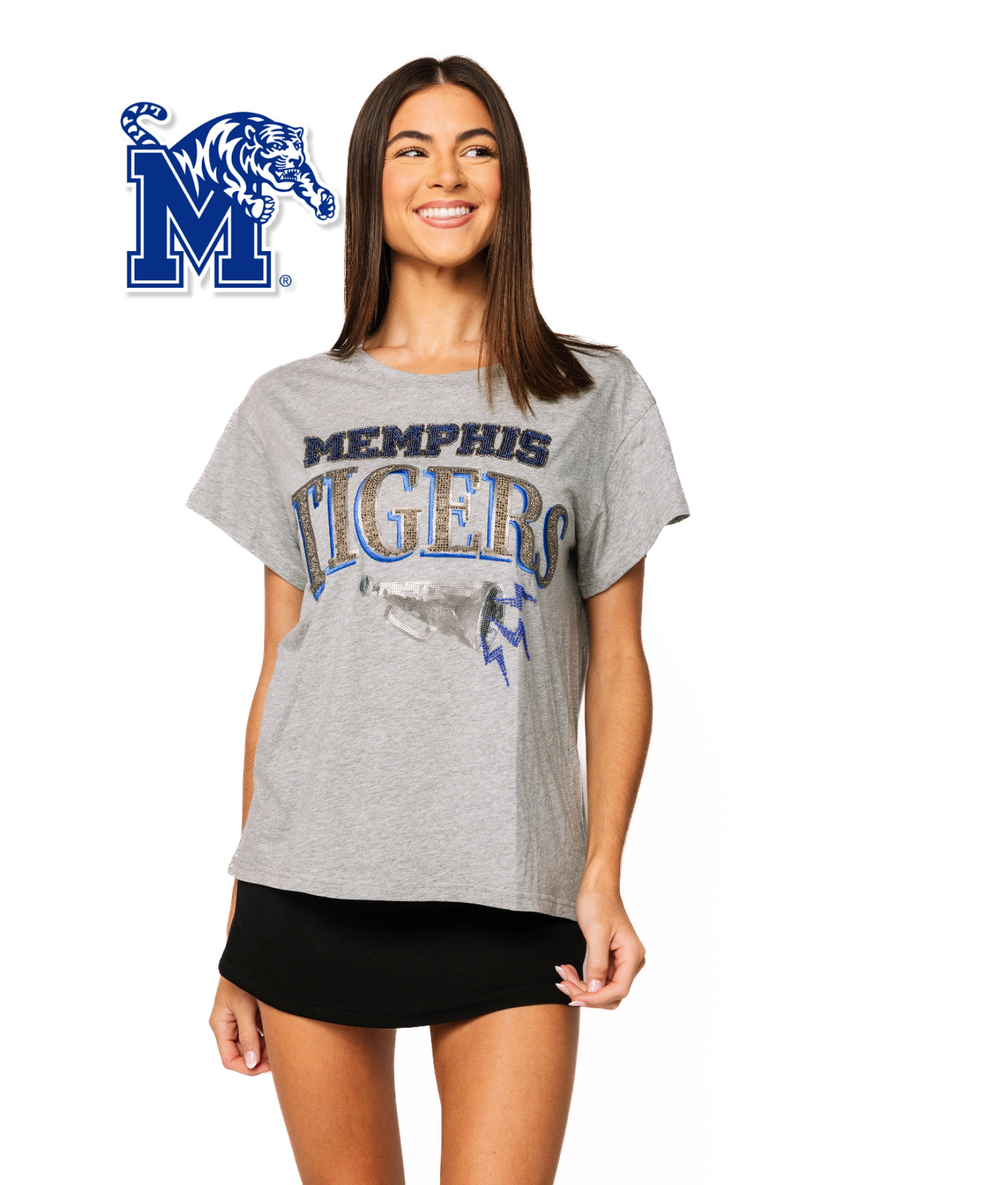 Licensed Sample - Memphis Megaphone and Icons Tee