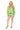 Green Striped Multi Fish Short