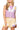Licensed LSU Gingham Tie Script Collar Tank