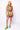 Sample- Colorblock Strawberry Tank Dress