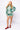 Sample- Green Plaid Lake House Button Up Top/ Short Set