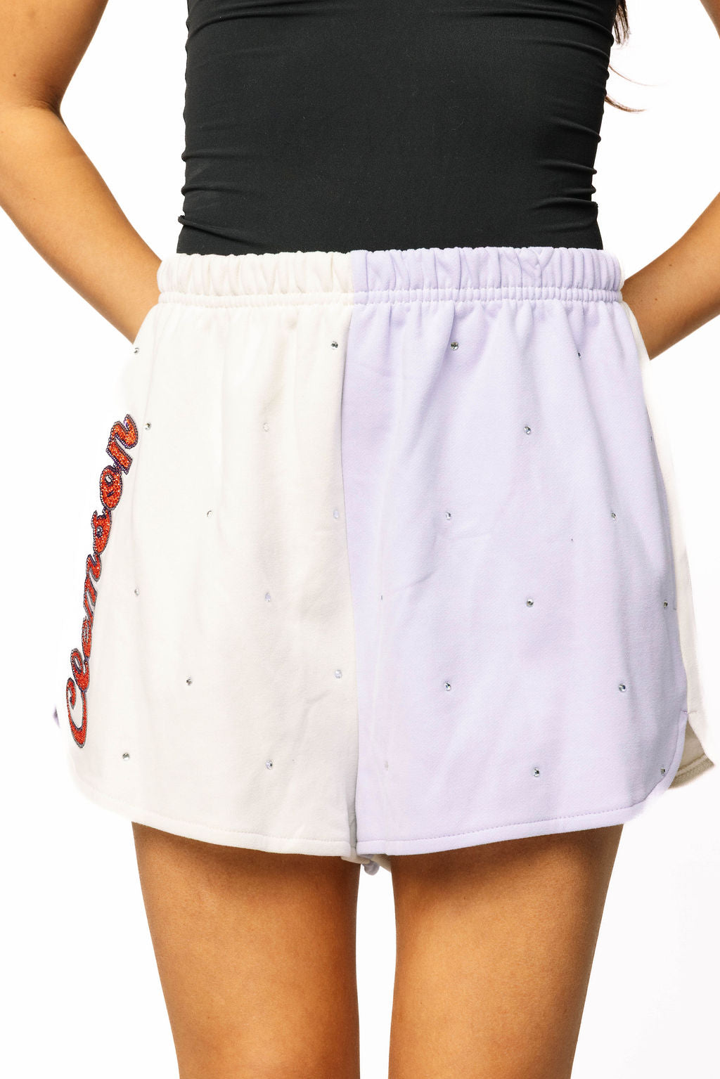 Licensed Sample - Clemson Pastel Two Tone Shorts