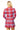 Licensed Sample - Ole Miss Plaid Mascot Sweater Dress