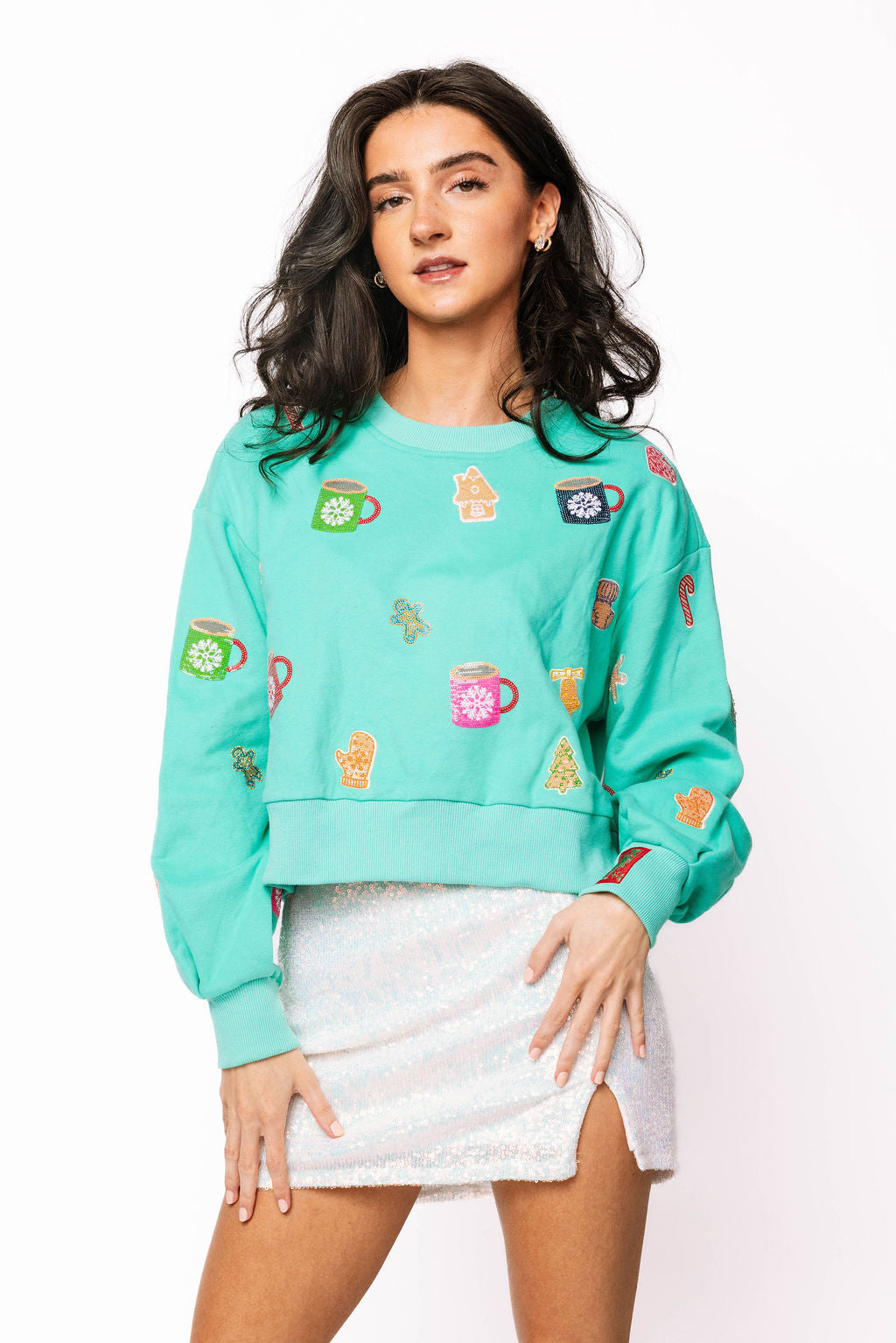 SAMPLE- Spearmint Mini Hot Chocolate and Cookies Icon Pant