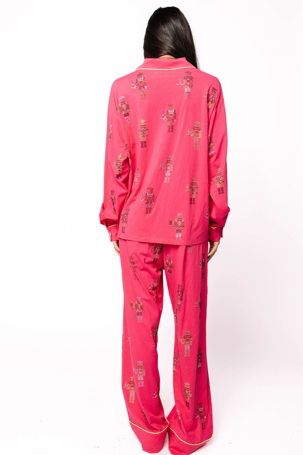 Hot Pink Serving Nutcracker Pj Pant