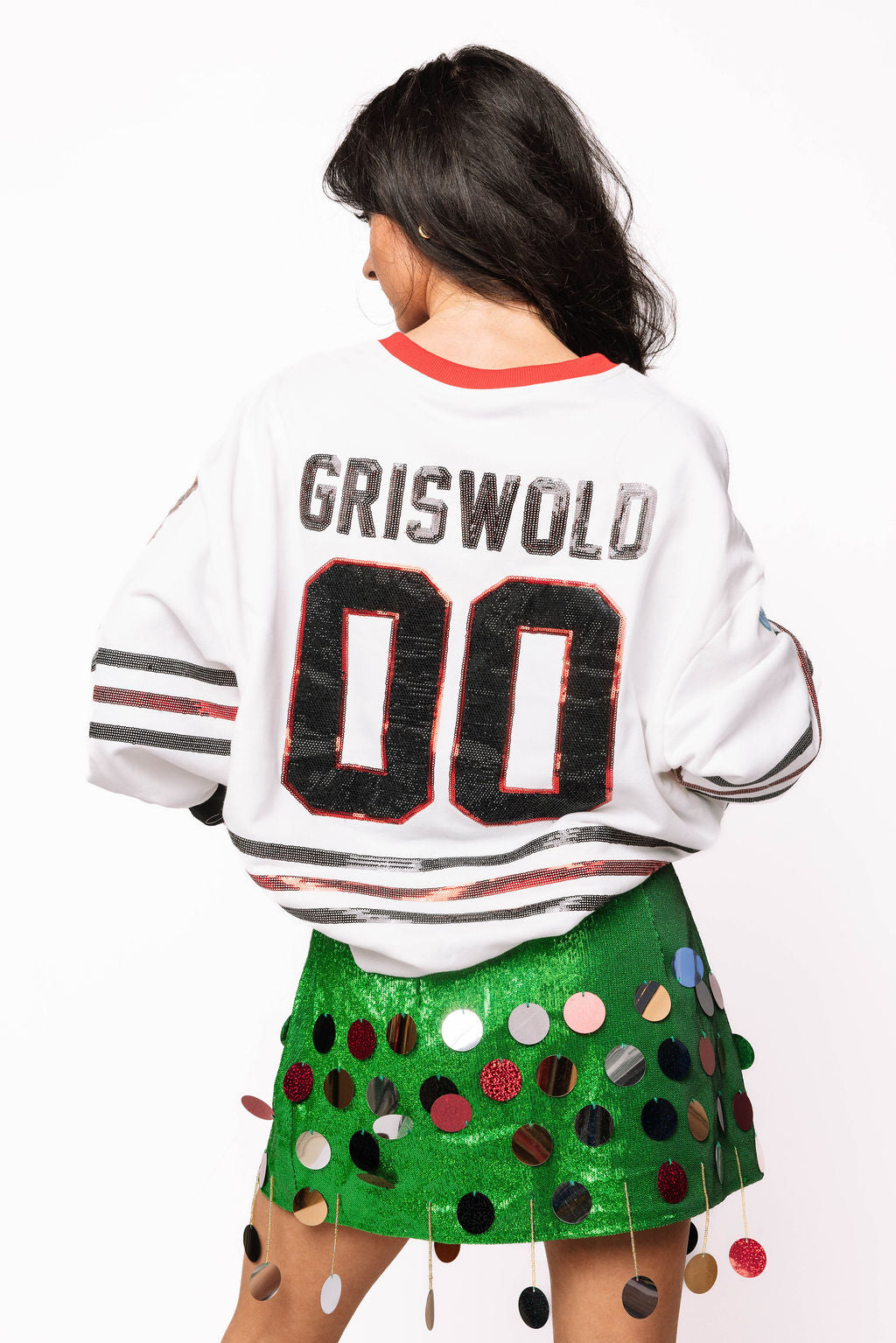 White Clark Griswold Jersey Sweatshirt