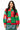 Green & Red Checkered Christmas Icons Sweatshirt