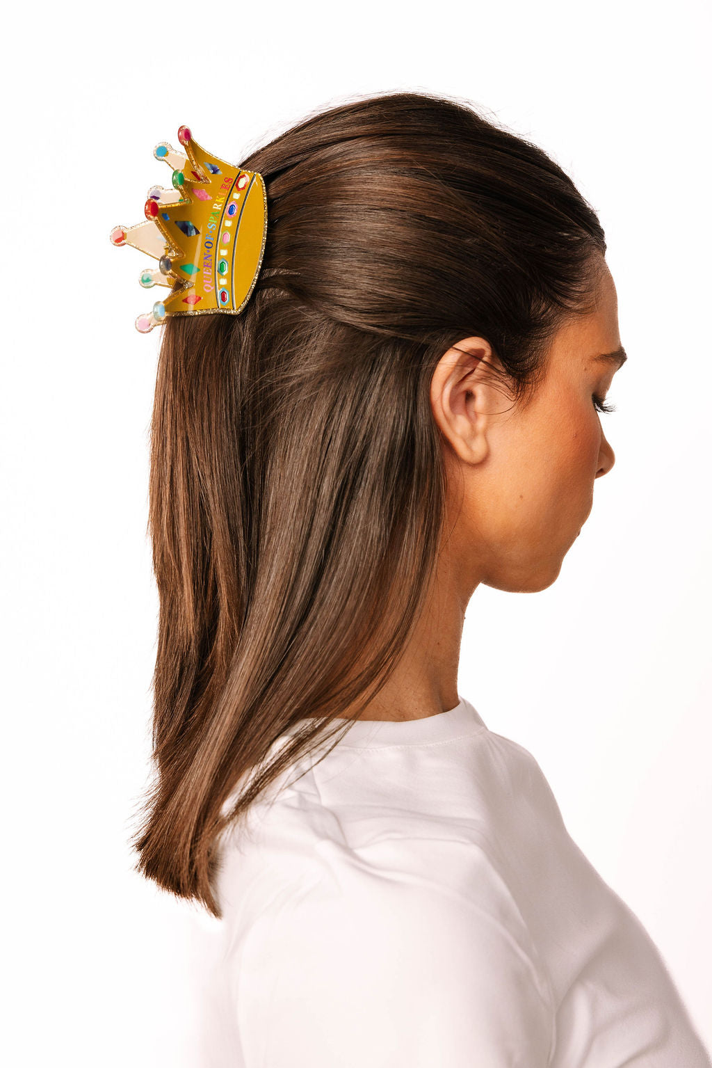 Colette Bernard x QOS Queen Crown Hair Claw