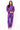 Sample Purple & Neon Pink Tiger Stripe Sweatshirt & Sweatpants Set