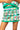 Green Mahjong Tile Knit Skirt