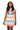 Pastel Stripe Butterfly Knit Dress