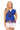 Licensed Sample SMU Feather Bottom Tank Sweater