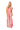 Sample Red, Ivory & Light Blue Stripe Sequin Footballs Maxi Tank Dress
