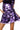 Lavender Sequin Pailette Tiger Knit Skirt