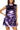 Lavender Sequin Pailette Tiger Knit Skirt