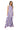 Sample Purple, Ivory & Powder Blue Stripe Sequin Footballs Maxi Tank Dress