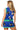 Sample Royal Field Trim Sequin Football Knit Collar Tank & Skirt Set