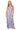 Sample Royal, Ivory & Yellow Stripe Sequin Footballs Maxi Tank Dress