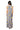 Sample Navy, Ivory & Yellow Stripe Sequin Footballs Maxi Tank Dress