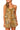 Sequin Tiger Print Tie Up Tank