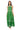 Sample Green Football Field Halter Maxi Dress
