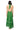Sample Green Football Field Halter Maxi Dress