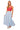 Sample Powder Blue & Red Colorblock Polka Dot Tank & Maxi Skirt Set