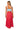 Sample Powder Blue & Red Colorblock Polka Dot Tank & Maxi Skirt Set