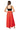 Sample Red & Black Colorblock Polka Dot Tank & Maxi Skirt Set