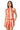 Sample Red, Ivory & Gold Stripe Sequin Football Tie Back Tank & Short Set