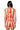 Sample Red, Ivory & Gold Stripe Sequin Football Tie Back Tank & Short Set