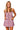 Sample Red & Blue Plaid Cotton Tie Up Tank & Skirt Set
