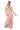 Sample Maroon, Ivory & Powder Blue Stripe Sequin Footballs Maxi Tank Dress