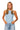 Sample Light Blue Tonal Rhinestone Tank