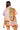 Sample Orange, Purple & Tiger Print Colorblock Sequin Button Up Top & Skort Set
