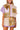 Purple, Yellow & Tiger Colorblock Sequin Button Up Pocket Top
