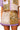 Purple, Yellow & Tiger Colorblock Sequin Skirt