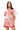 Sample Crimson & Tan Colorblock Sequin Button Up Top & Skort Set