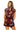 Sample Maroon Multi Outline Footballs Knit Drawstring Romper