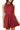 Maroon Rhinestone Tank Dress