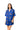 Sample Royal Scattered Rhinestone Footballs PJ Top & Short Set
