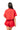 Sample Red Cotton Ruffle Elephant Patch Button Up Top & Short Set