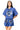 Sample Royal Cotton Ruffle Tiger Patch Button Up Top & Short Set