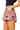 Licensed Sample Texas Tech Gingham Scattered Mascot Short