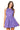 Purple Rhinestone Tank Dress