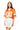 Sample Burnt Orange & White Jersey Top & Skort Set