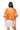 Sample Burnt Orange & White Jersey Top & Skort Set